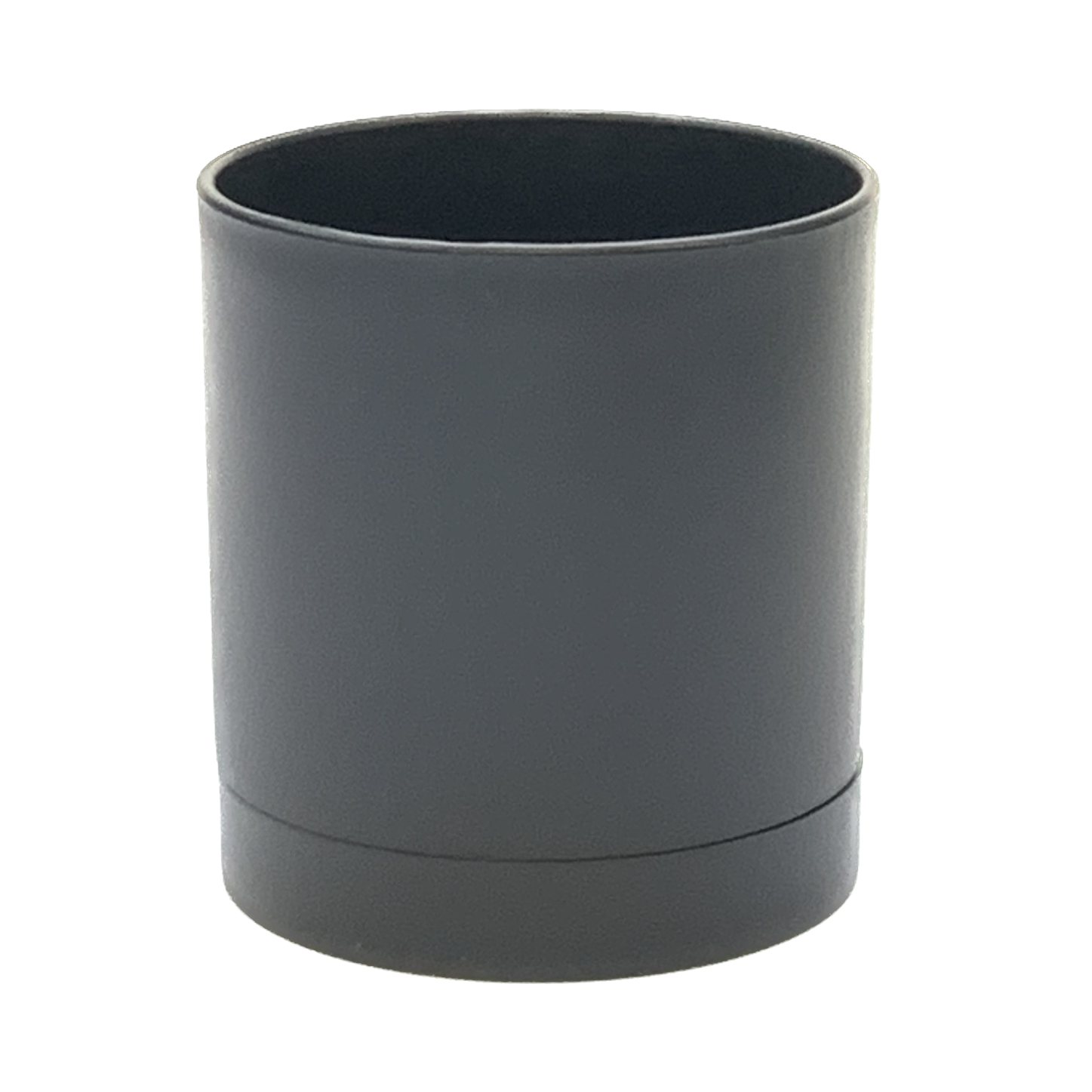 Plastic Cylinder Plant Pot with Saucer